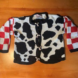 Vintage Marisa Christina Sweater (Animal Pattern)